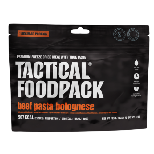 bolognese pasta tactical food