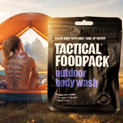 Tactical Foodpack Outdoor Body Wash pesusvammid