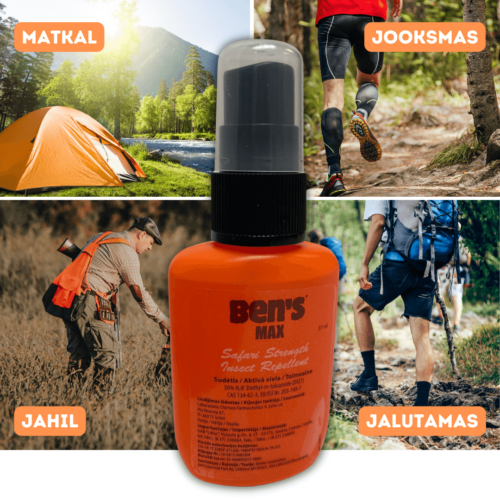 Eesti populaarseim sääsetõrjevahend Ben's Max