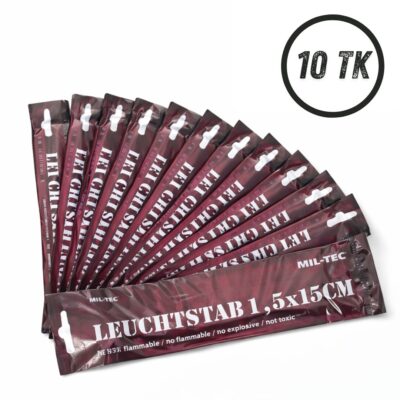 valguspulkade komplekt 10 tk pakis