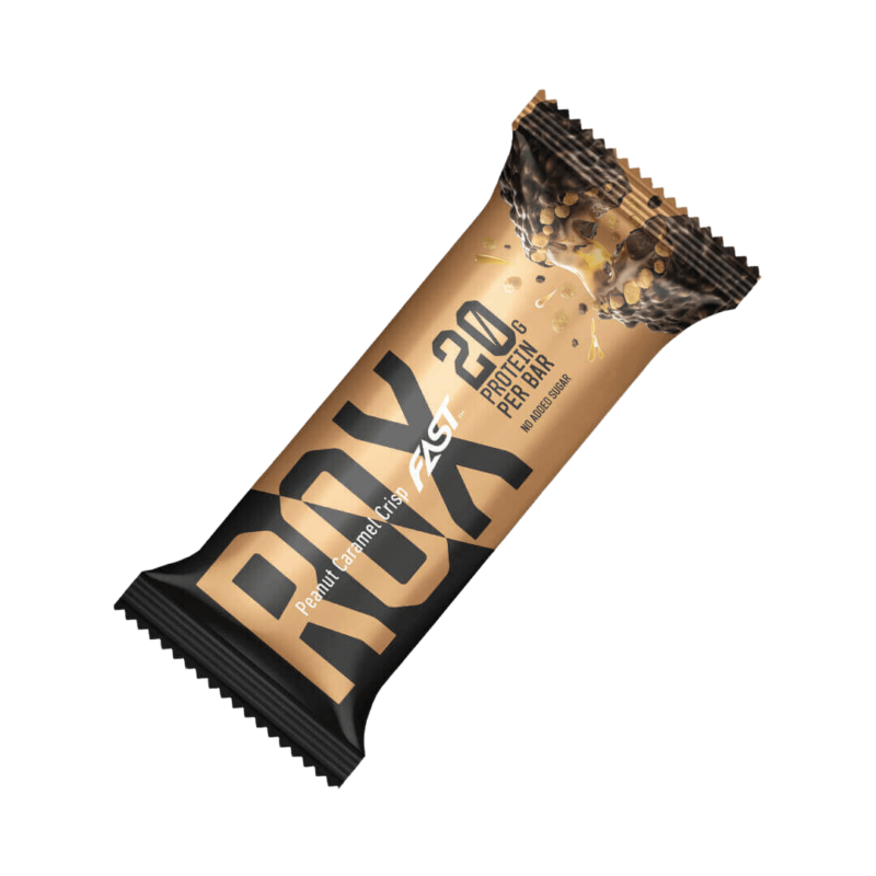 Fast ROX proteiinibatoon peanut caramel crisp