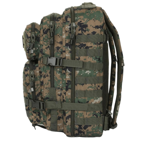 patrulinė kuprinė iš šono