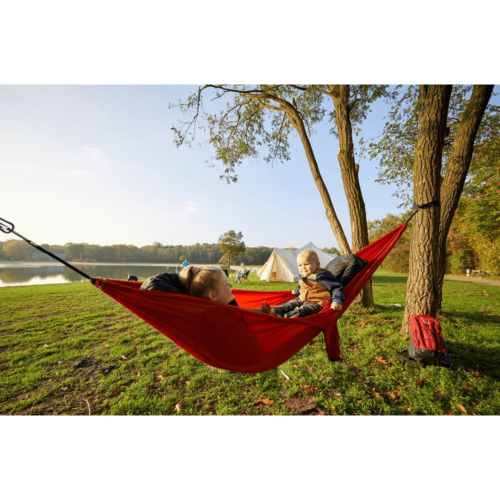 Rippkiik Bass Hammock Double (punane) 3