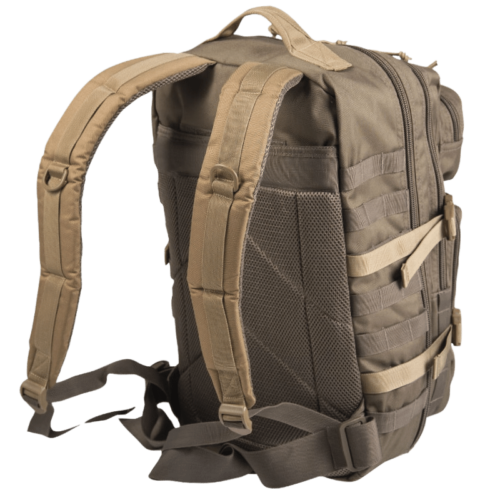 taktikinė kuprinė žalia smėlio