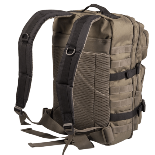 taktikinė kuprinė žalia juoda