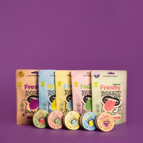 Hambapasta tableti kujul valik maitseid