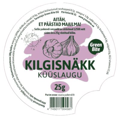 küüslaugu maitselised kilgisnäkid