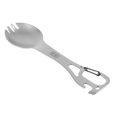 Spork metallist matkalusikas karabiiniga