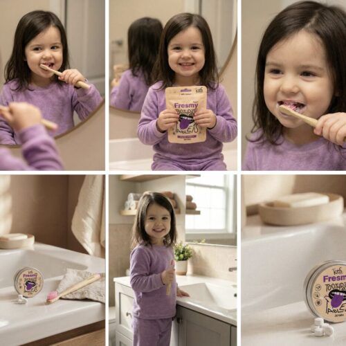 Laste hambapesutabletid virsiku 