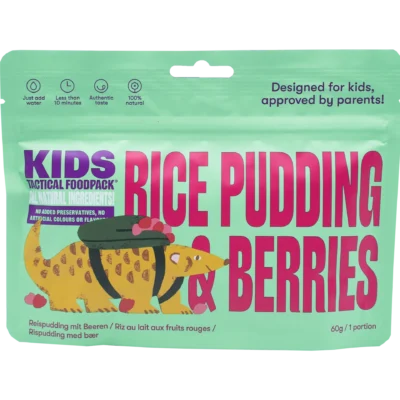 Riisipuding vaarikatega KIDS