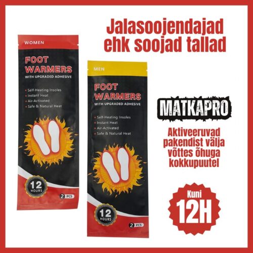 soojad tallad ehk jalasoojendajad