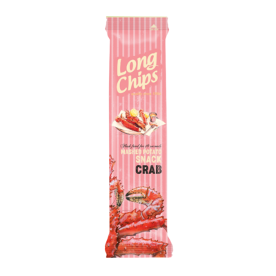Kartulivahvlid Long Chips krabi maitsega