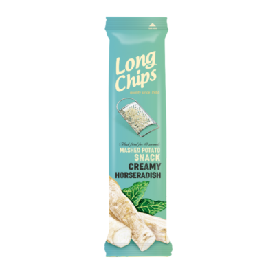 Kartulivahvlid Long Chips mädarõika maitsega