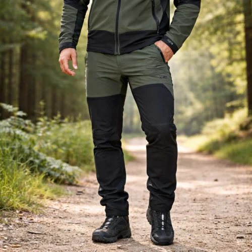 Softshell matkapüksid looduses