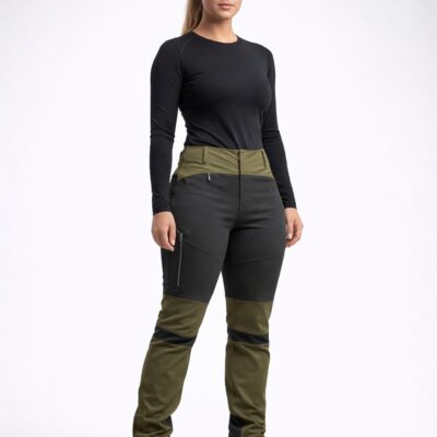Matkapüksid naistele ACTIVE STRETCH Olive