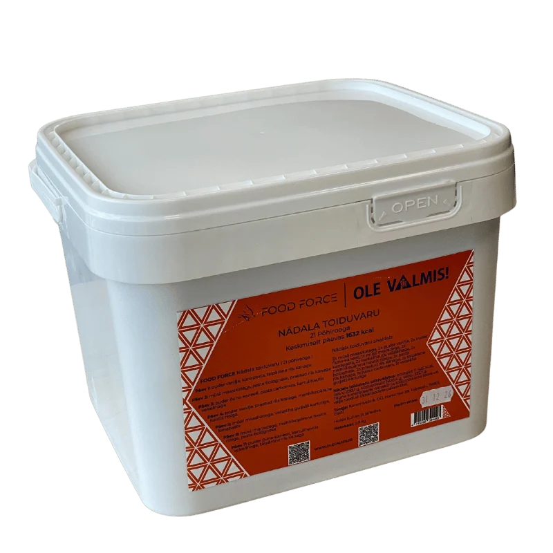 Tygodniowy zapas żywności OLE VALMIS – 21 posiłków na wyprawę i jako zapas kryzysowy