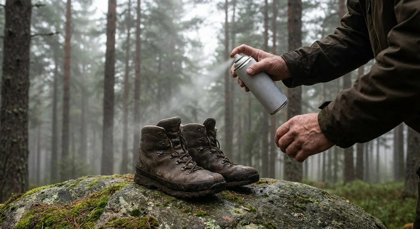 Odnawianie wodoodporności butów