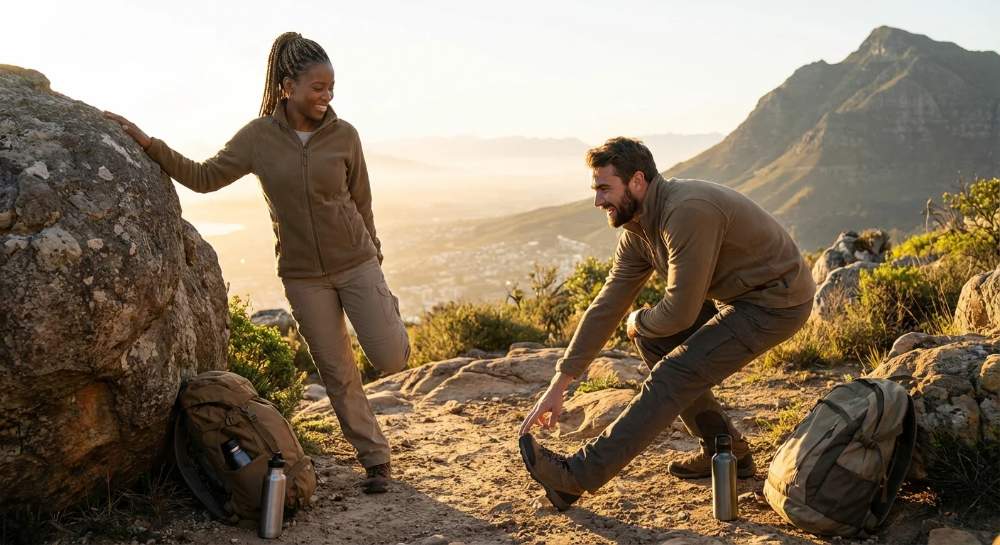 Žygeiviai ilsisi kalnuose