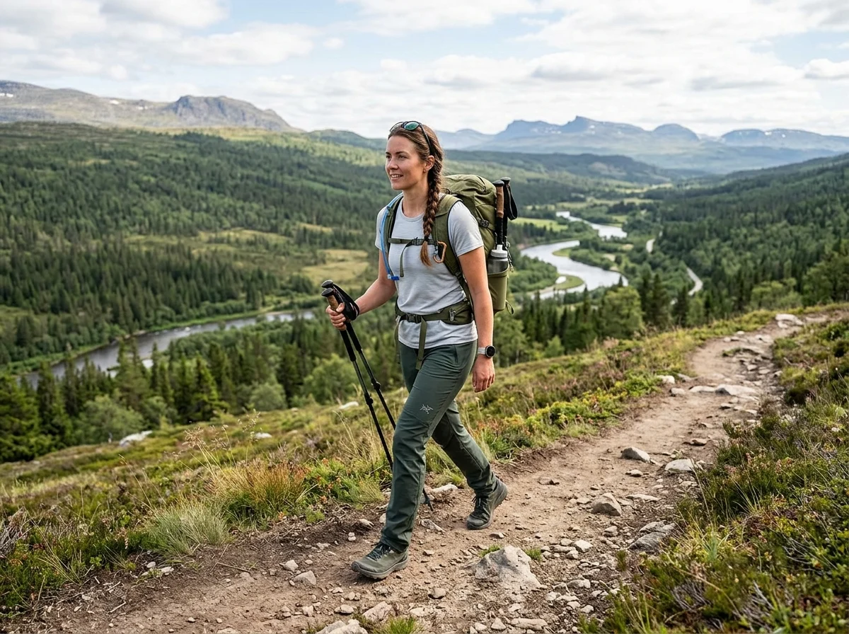 Kerge seljakotiga matkaja