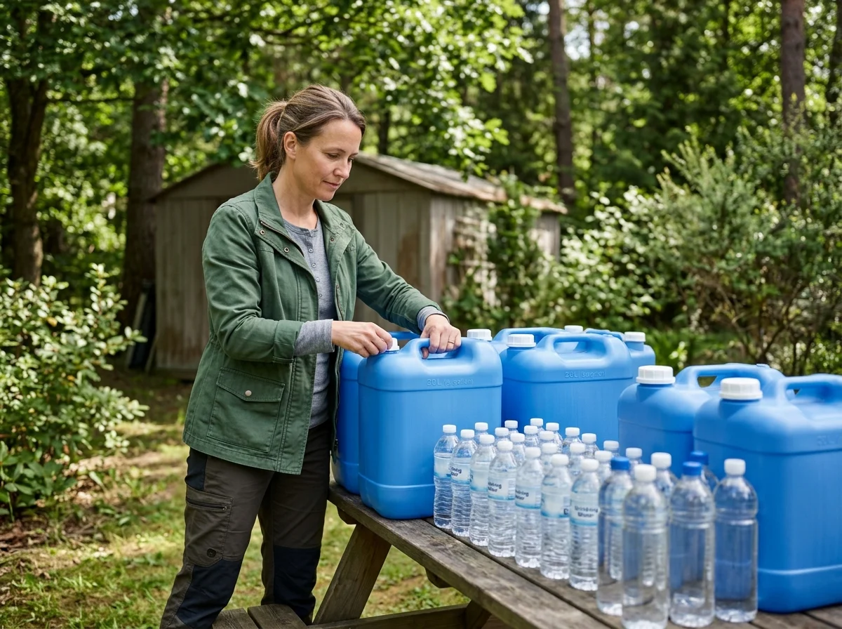 Vandens atsargos namuose