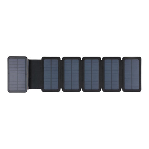 20000 mah akupank koos 6 päikesepaneeliga